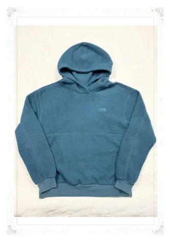 The North Face pull polaire bleu turquoise femme taille M polyester