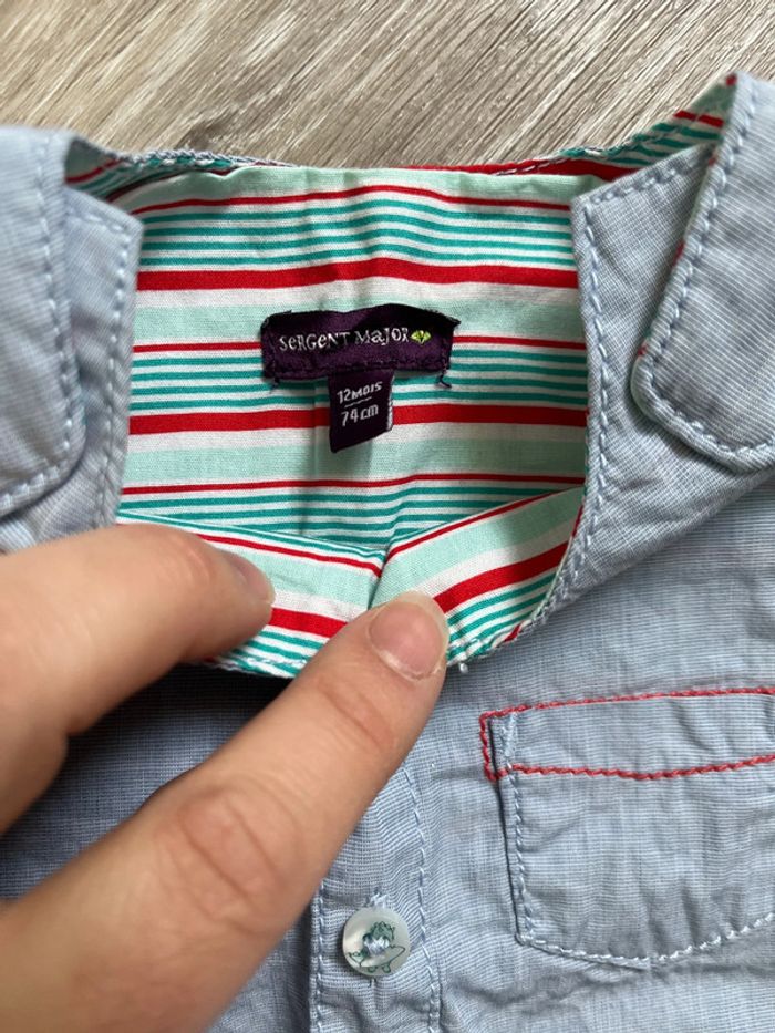 Salopette été 12 mois - photo numéro 2