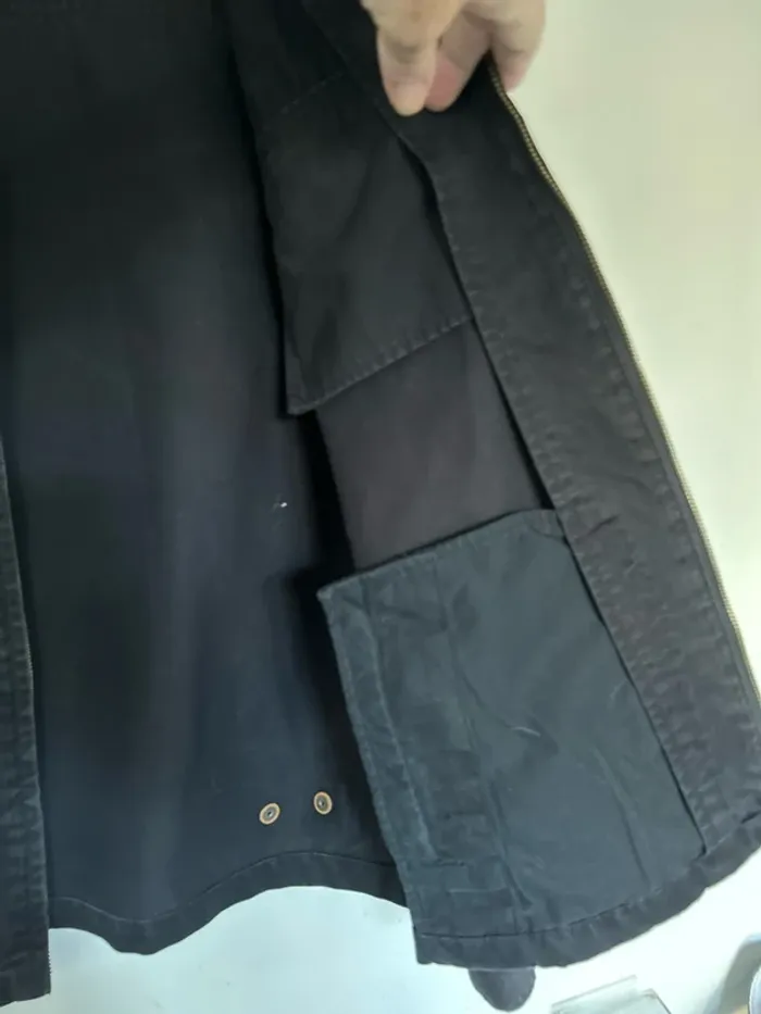 Levi’s veste en jeans noire - photo numéro 5