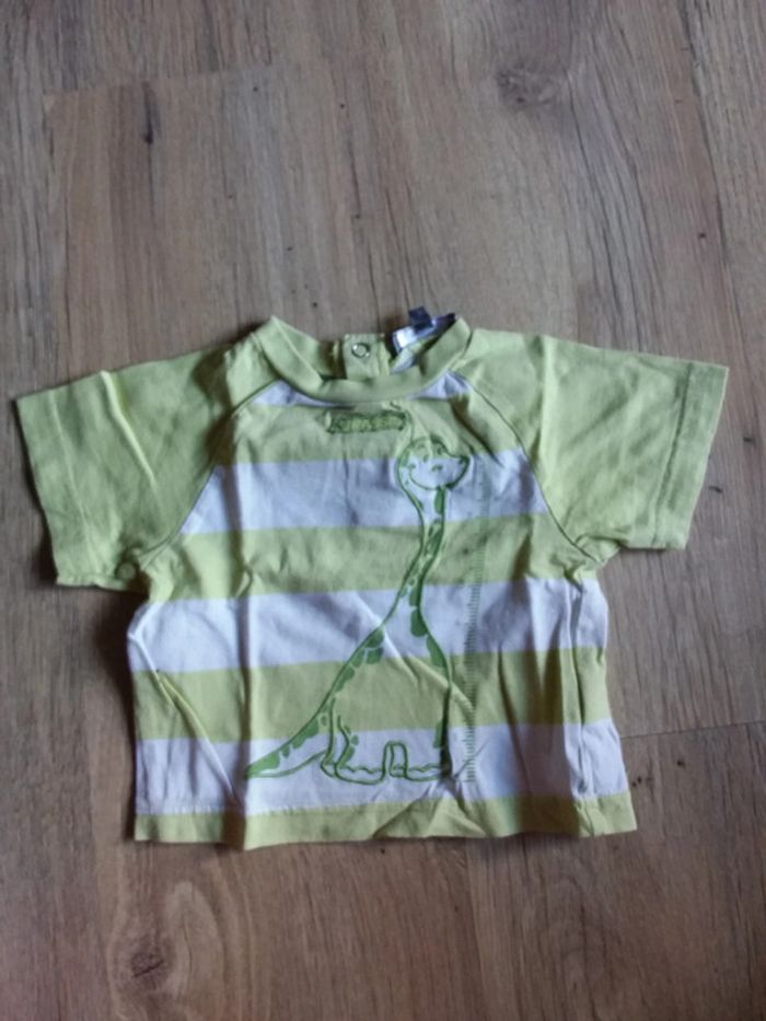 Tee-shirt dinosaure 6 mois