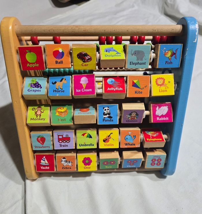 Jouet en bois Alphabet - photo numéro 2