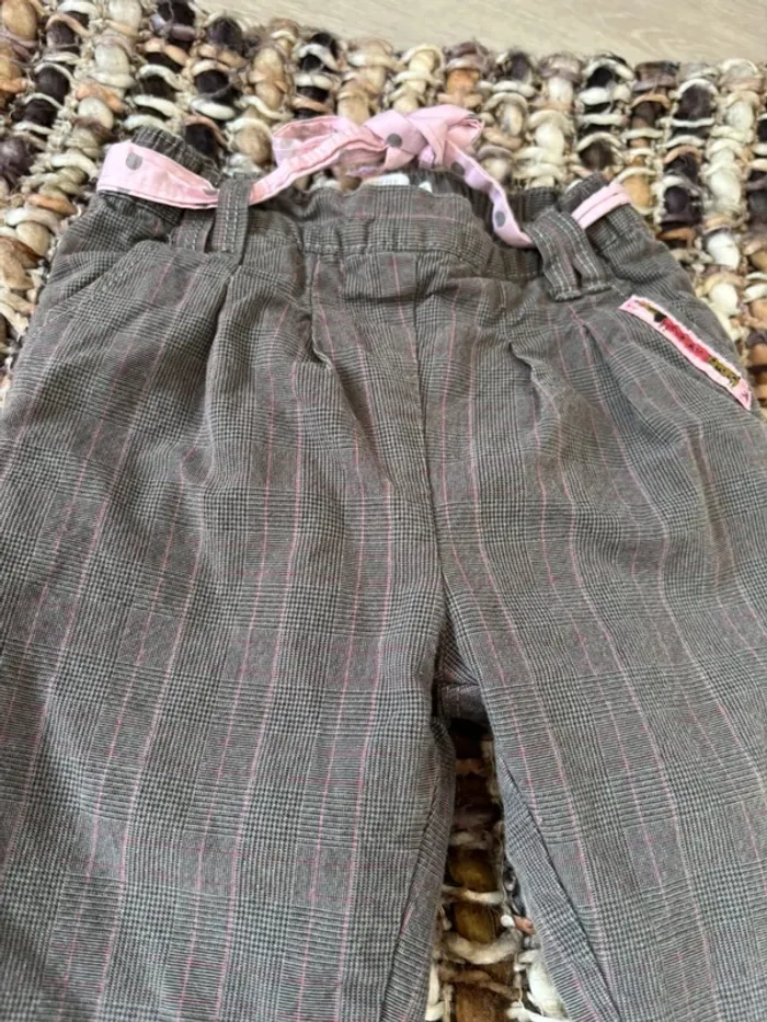 Pantalon fille polaire intérieur 24 mois - photo numéro 2