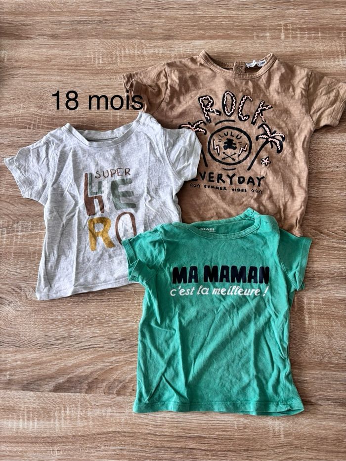 T-shirt manche courte 18 mois