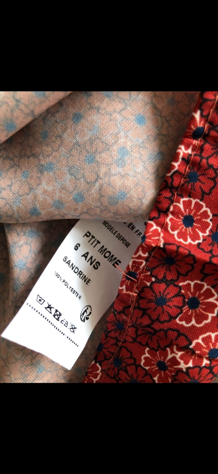 Blouse chemisier Tunique fille 6 ans - photo numéro 2