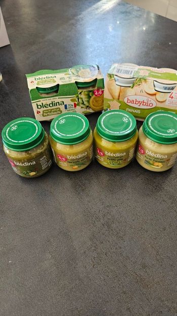 Petits pots legumes bledina 