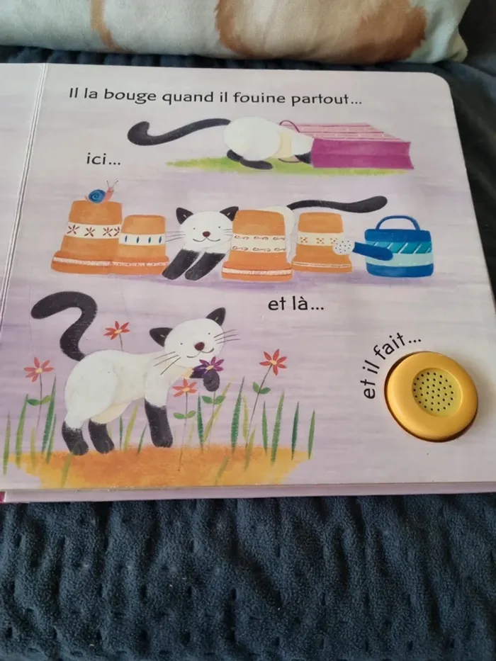 Livre sonore "c est mon chaton" - photo numéro 8