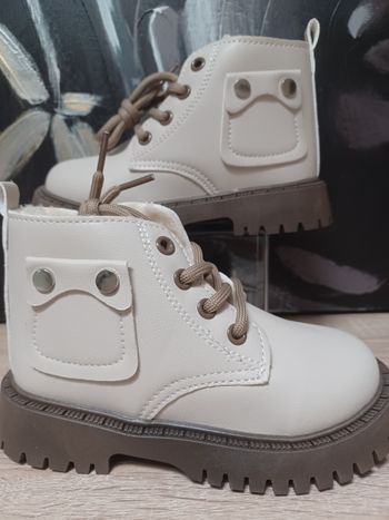 Bottines fourrées fille T27