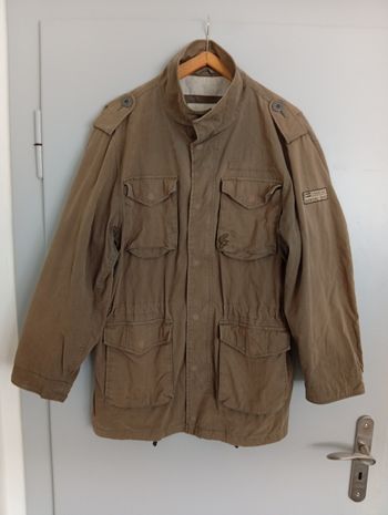 Manteau veste kaki beige M