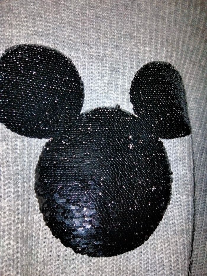 Pull avec petit col avec sequins Disney - photo numéro 3