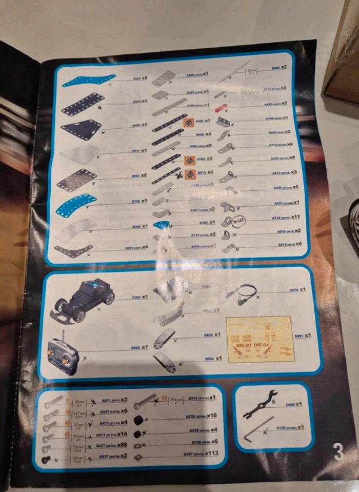 Meccano Tuning Radio Control – 3 modèles à monter – Réf. 8959 - photo numéro 10