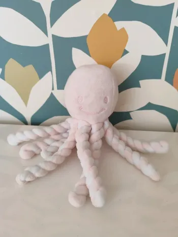Doudou pieuvre nattou