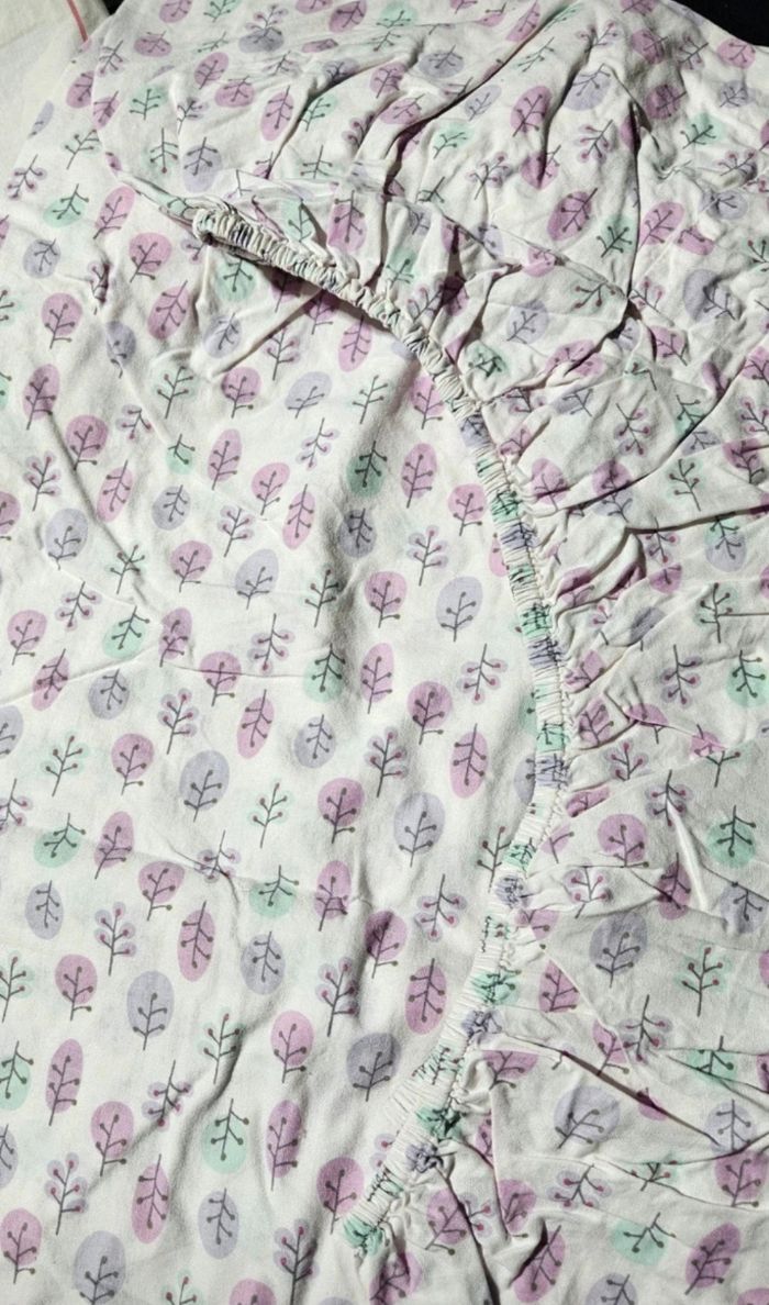 Lot draps lit bébé - photo numéro 2