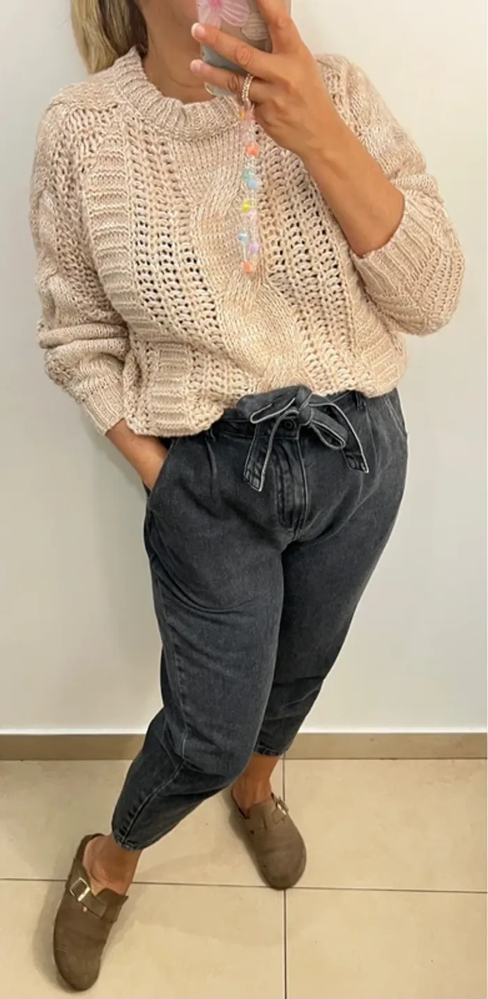 Pull torsadé SHEIN - photo numéro 3