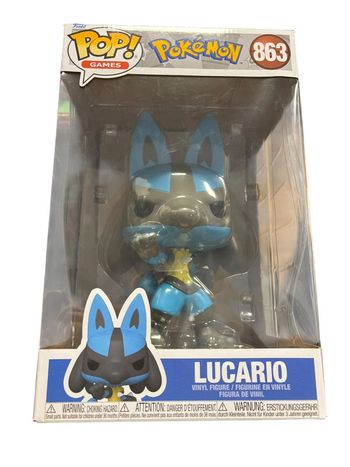 Figurine Funko Pop Pokémon Jumbo Lucario 863 neuf