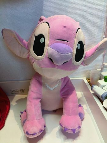 Peluche Angel Stitch Disney XL
