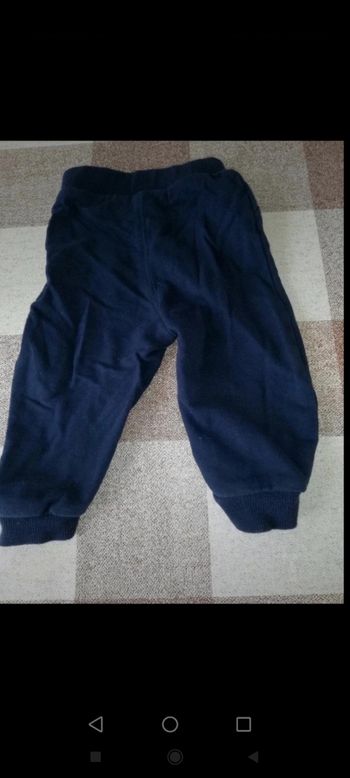 Bas de jogging 12 mois Marine Tex