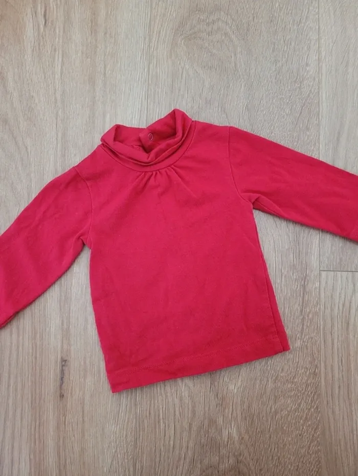 T-shirt col roulé Kitchoun 3 mois