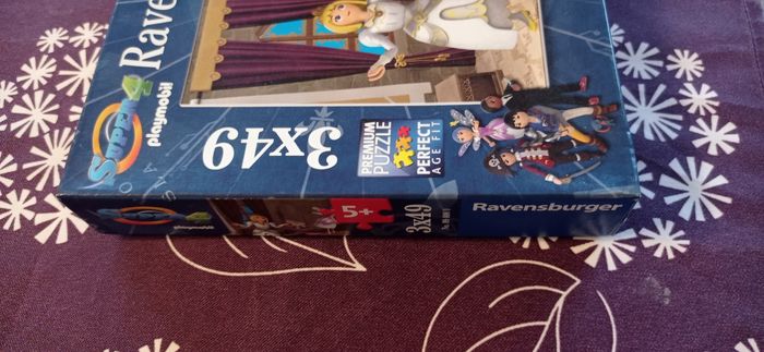 3 puzzles ravensburger playmobil - photo numéro 2