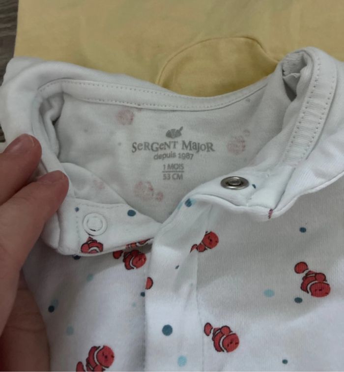 Lot de pyjamas bébé 1 mois - photo numéro 2