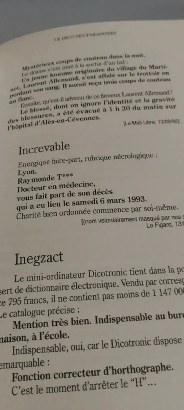 Le dico de paradoxe, Philippe Vandel - photo numéro 5
