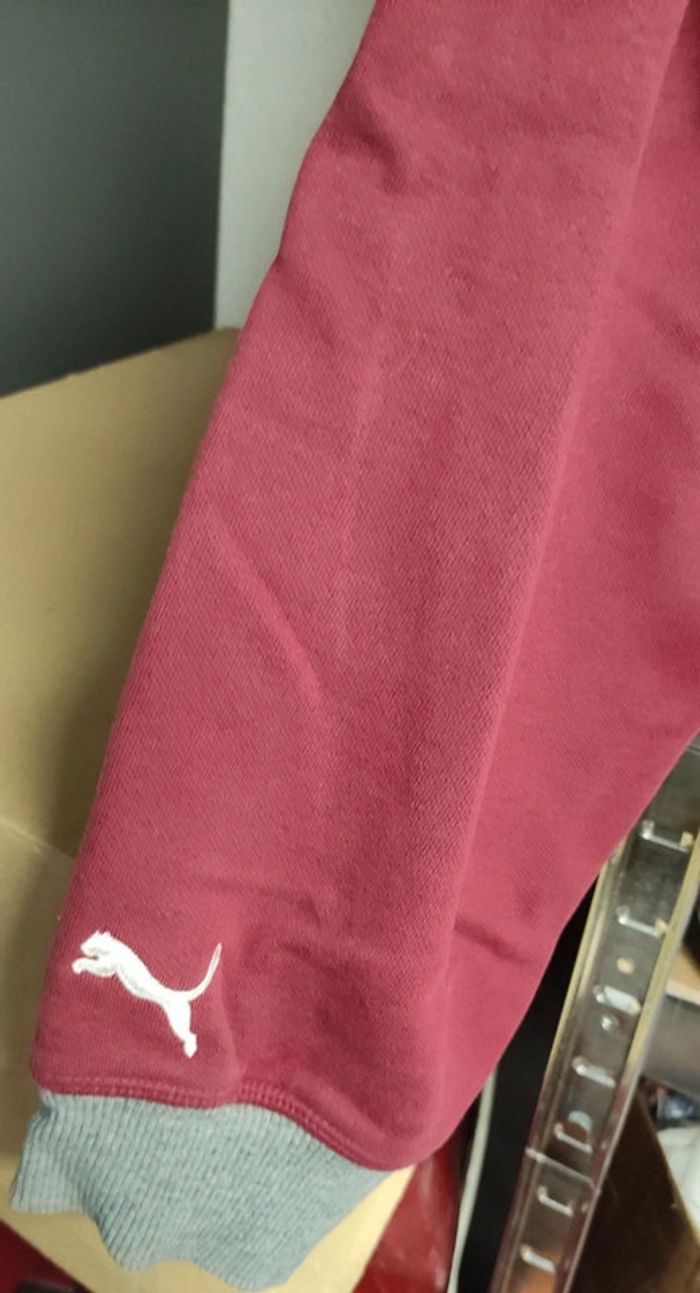 Sweat a capuche Vintage Puma Avec Poche Kangourou Taille XXL - photo numéro 6