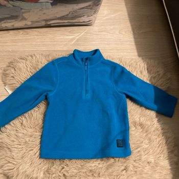 Pull polaire manche longue