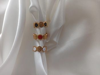 Une Bague en acier inoxydable ajustable doré résiste à l'eau très tendance infinity