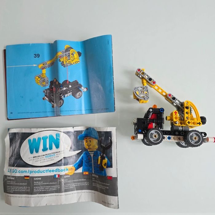 Lego Technic camion nacelle 2 montages - photo numéro 5