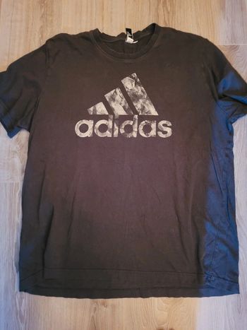 Tee-shirt noir MC Adidas taille XL