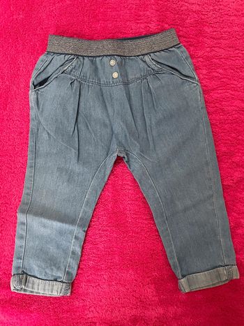 Pantalon fluide LCDP 18 mois - 81 cm