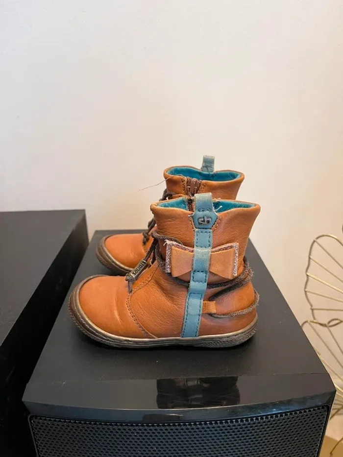 Bottines marron Stones and Bones 20