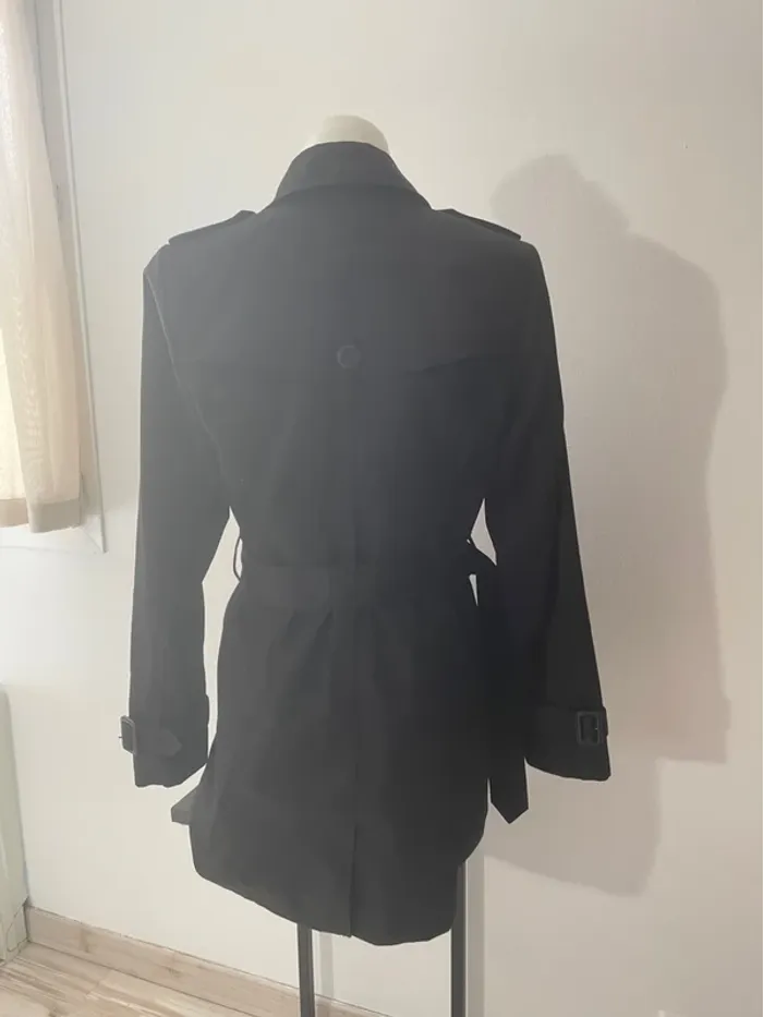 Trench noir camaïeu - photo numéro 5