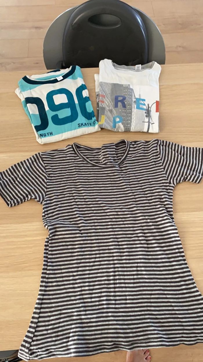Lot de trois tee shirt