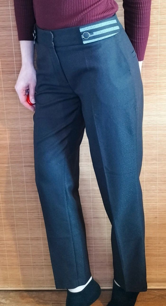 Pantalon ajusté Nadin Taille 40 - photo numéro 5