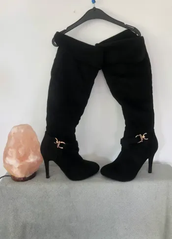 Cuissardes , bottes à talons