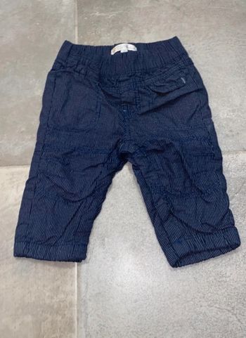 Pantalon rayé bébé