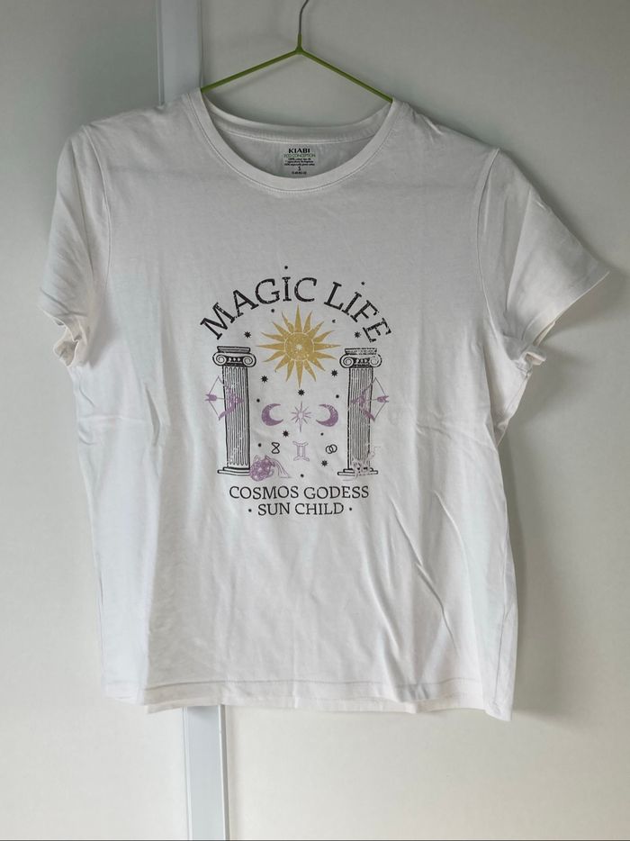 Lot de 2 tee-shirt blanc