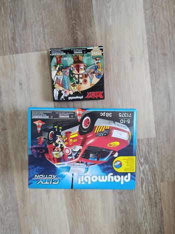 Lot de 2 boites playmobile neuves