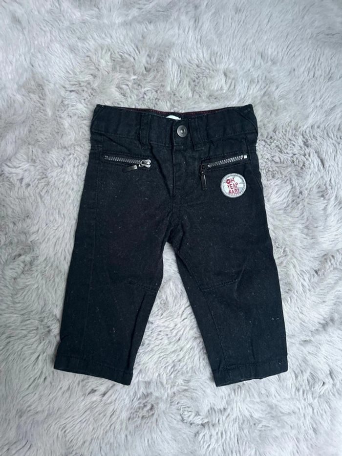 Pantalon noir taille 3 mois