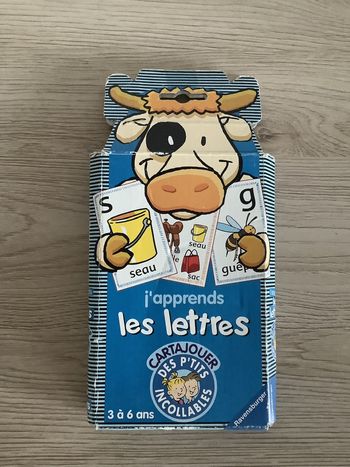 Jeu j’apprends les lettres