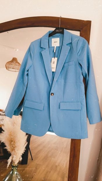 Blazer bleu ciel