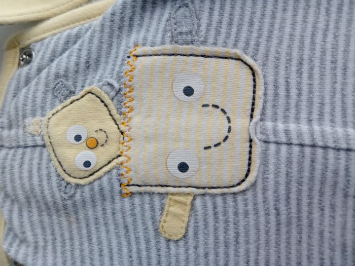 Combinaison pantalon chaude doublée 12 mois - photo numéro 3