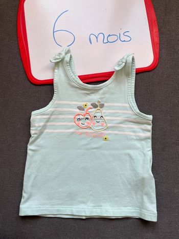 Teeshirt sans manches orchestra 6 mois