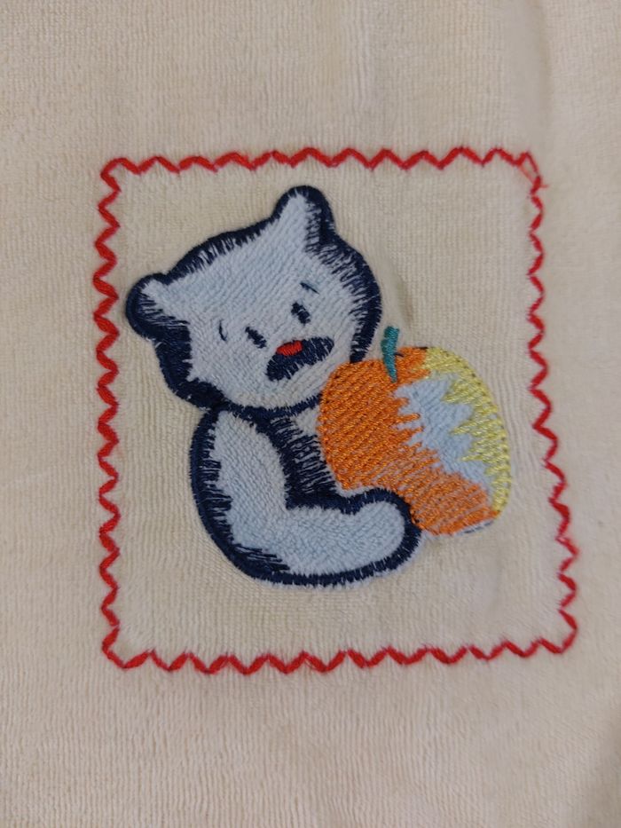 Pyjama dors-bien velours jaune taille 23 mois - photo numéro 3