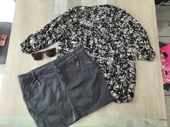 Lot jupe zara et top