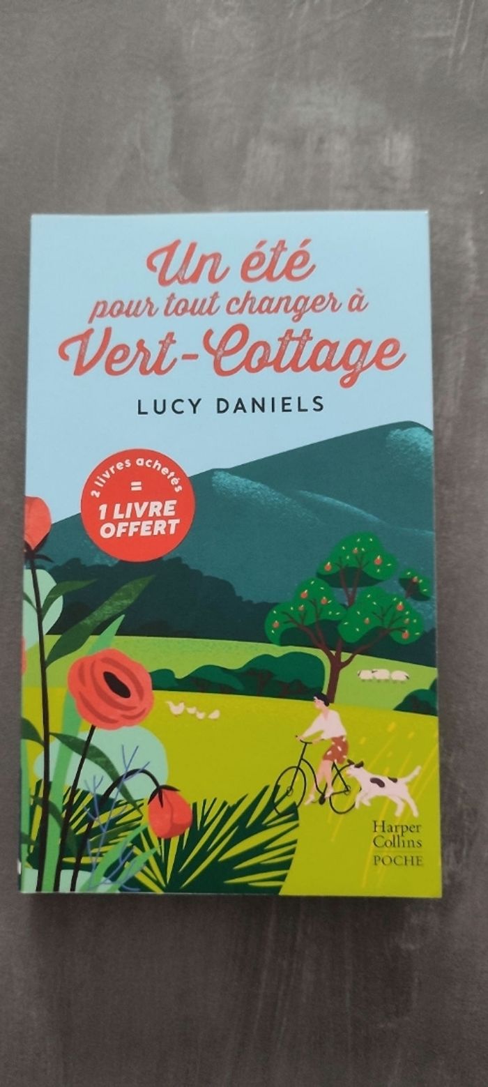 Livre un été pour tout changer à Vert-Cottage
