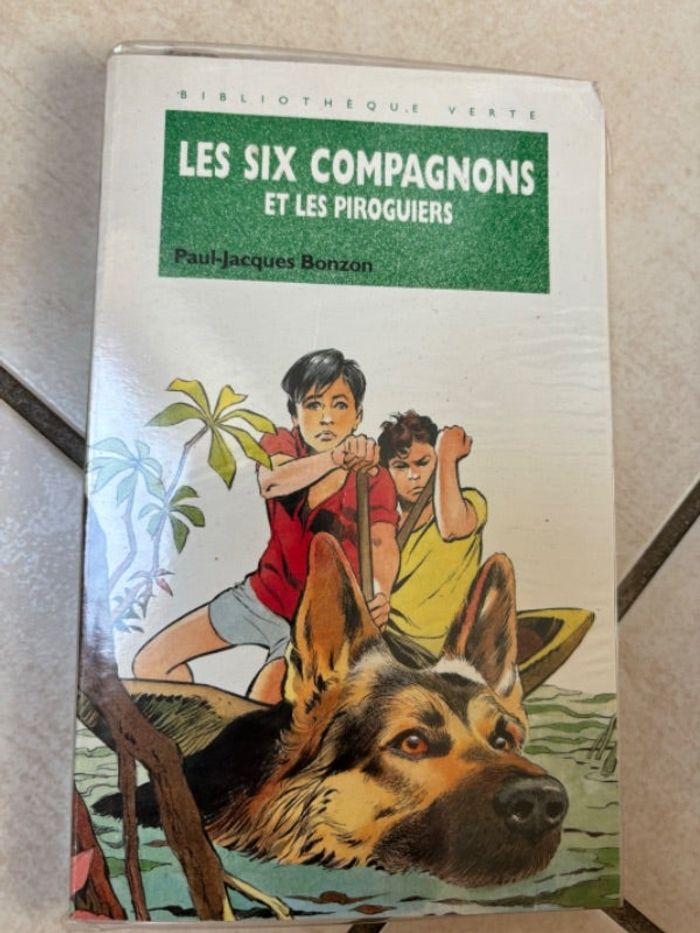 Livre les six compagnons et les piroguiers