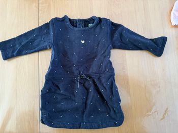 Robe sweat Kiabi 12M