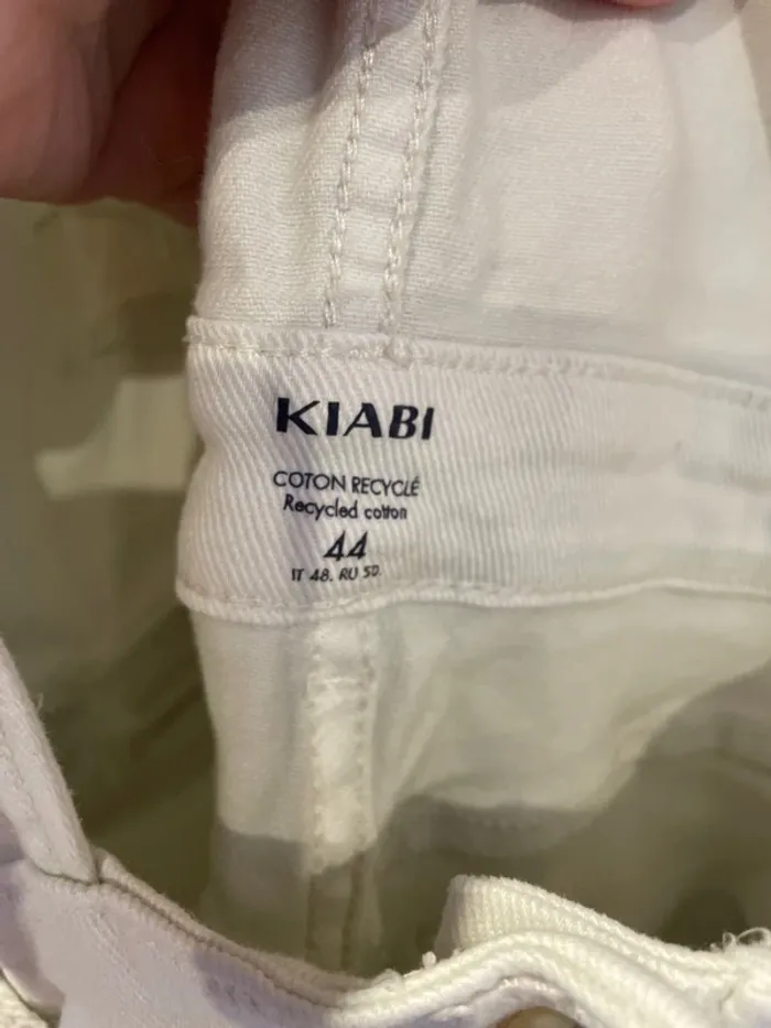 Salopette crème kiabi grossesse t 44 - photo numéro 2