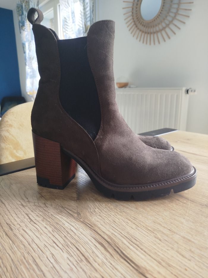 Bottines marron - photo numéro 3